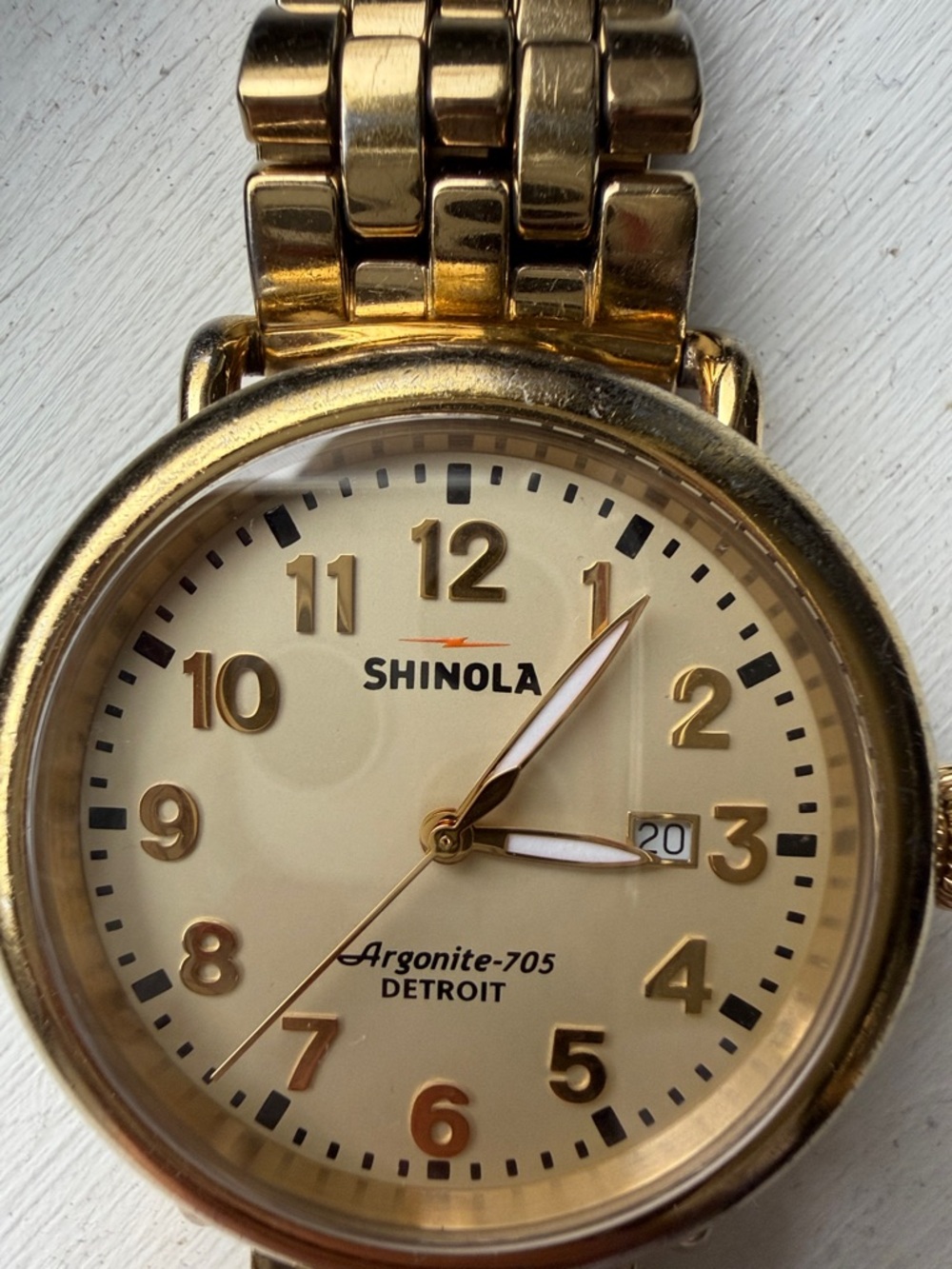 Shinola Gold Bracelet Runwell - Picture 4 of 6